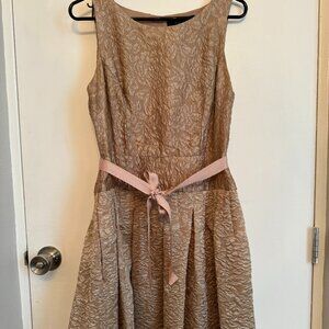 BCBGMaxAzria Taupe Cocktail Dress